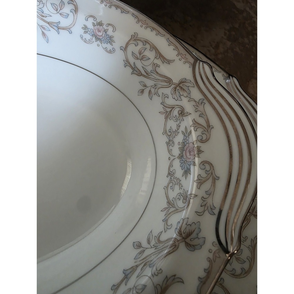 Noritake China Westbrook 5907 Serving‎ Set  Platter, Bowl, Sugar, Creamer  1950s - Picture 13 of 13